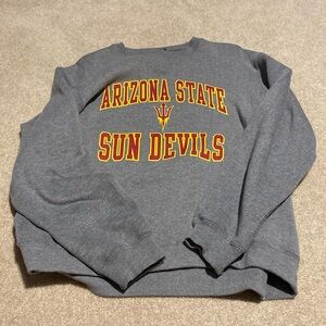 Men’s Large Arizona State Sun Devils Crewneck Sweatshirt